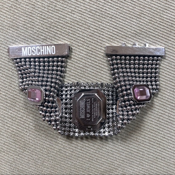 Moschino Cuff Bracelet/Watch🔥 - Picture 5 of 16